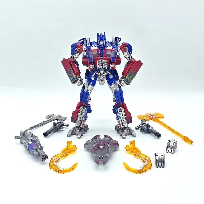 BAIWEI Transformation TW1022 EX Version 17.5Cm KO Masterpiece Figure Toy Commander Prime Deformation Car Robot