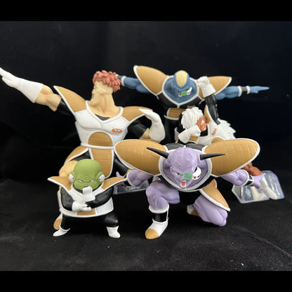 5Pcs Dragon Ball Figure Ginyu Force Jeice Ginyu Guldo Recoom Burter Action PVC Amine Collection Model Toys for Children Gifts