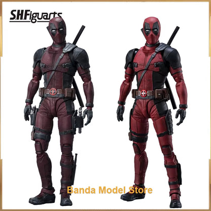 Original in Stock  S.H.Figuarts Deadpool 2: Deadpool SHF Deadpool 1.0 Action Figure PVC Boxed Toys Collectible Model