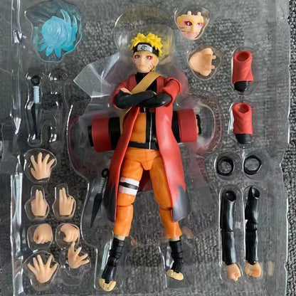 Shf Anime Naruto Figures Rasengan Uzumaki Naruto Jiraiya Action Figure Collection Doll Uchiha Sasuke Itachi Movable Model Toys