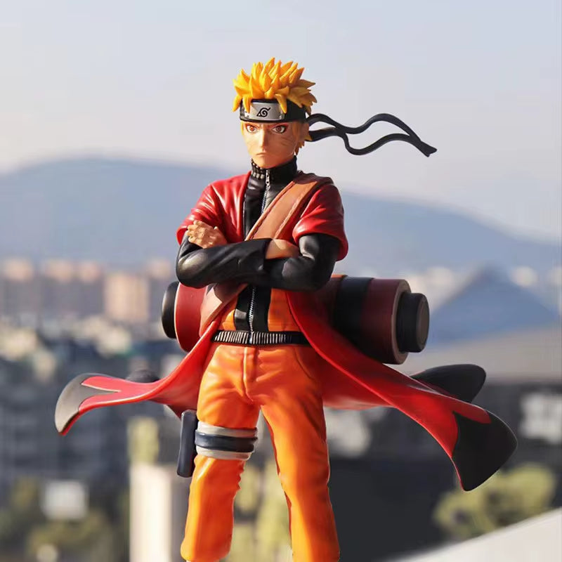 29Cm Naruto Anime Figures Uzumaki Naruto Action PVC Shippuden Collector Figurine Model Doll Toy Gift