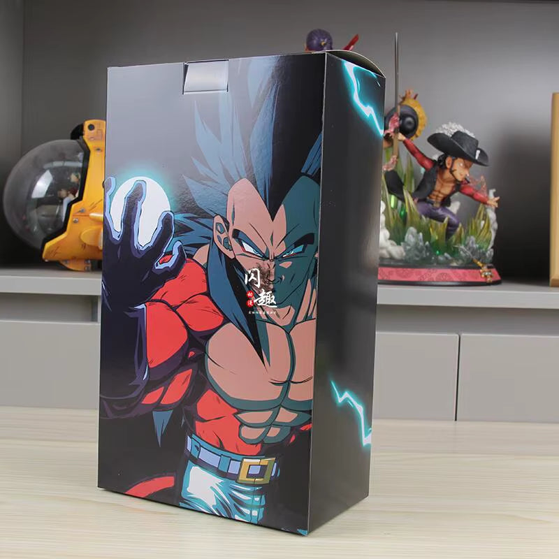 Dragon Ball Gk Violent Bear Super Four Vegeta Goku Pvc Figure Model Anime Peripheral Doll Toy Table Decoration Creative Gift