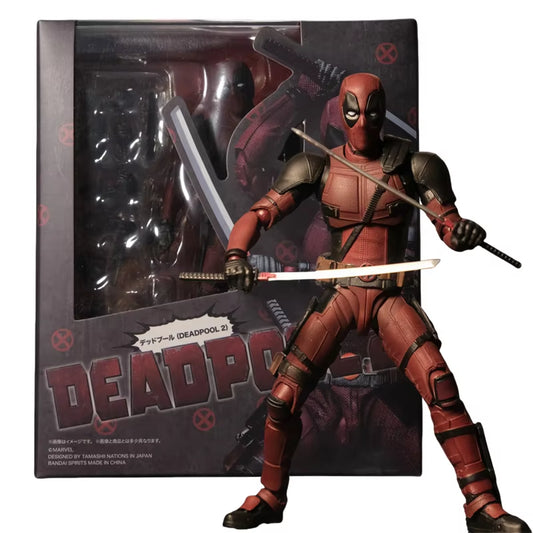 Deadpool Action Figure Deadpool & Wolverine Shfiguarts Joint Movable New Mutants Wilson Comics SHF Model Movie Toy for Kids Gift